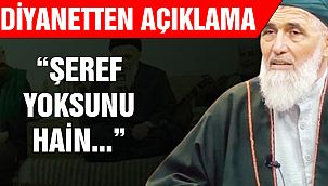 Diyanetten İğrenç Olaya Tepki!