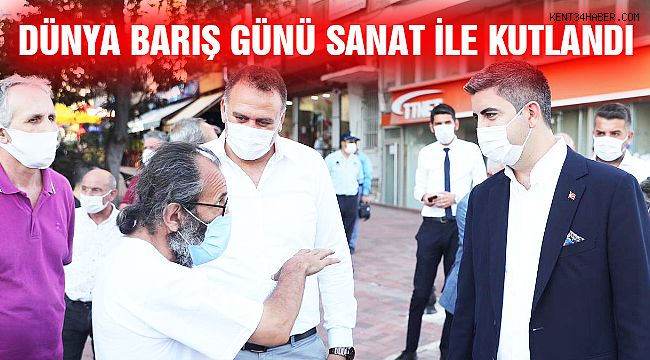 Dünya Barış Günü Kartal Karikatür Sergisi ile Kutlandı