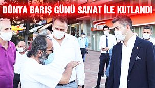 Dünya Barış Günü Kartal Karikatür Sergisi ile Kutlandı