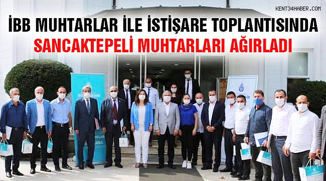 İBB'den Sancaktepeli Muhtarlar ile Çalıştay