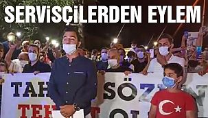 İstanbullu Servisçilerden Eylem!