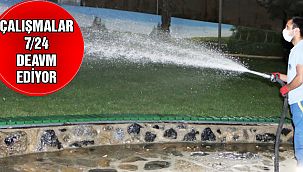 Kartal’ın Parklarında Çalışmalar 7/24 Devam Ediyor