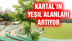 Kartal'ın Yeşil Alanları Artıyor