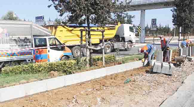 Spor Caddesi'nde Yenileme ve Genişletme Çalışmaları Başladı