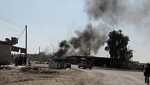 Teröristler bombalı araç patlattı