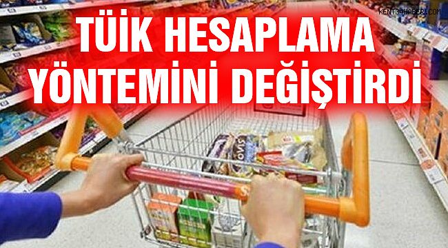 TÜİK Yöntem Değiştirdi