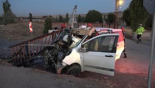 Demir korkuluğa saplandı! Feci ölüm