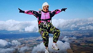 Dünyanın en yaşlı kadın paraşütçüsü hayatını kaybetti