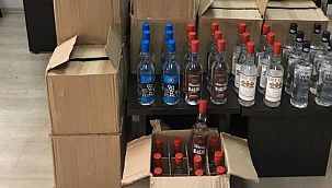 İstanbul’da 4.5 ton sahte içki ele geçirildi