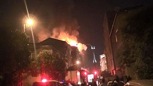 İstanbul’da korkutan yangın
