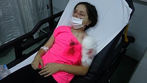 Pitbull,11 yaşındaki Tuğba'ya saldırdı