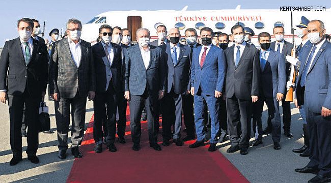 TBMM'den Azerbaycan'a 'güçlü destek' ziyareti