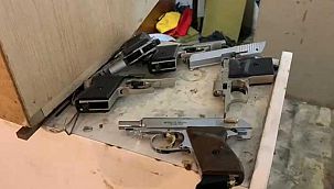 Ümraniye'de silah imalathanesine baskın