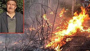 Yangını söndürmek isterken hayatından oldu