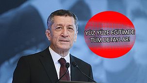 Ziya Selçuk, yüz yüze eğitimin detaylarını açıkladı