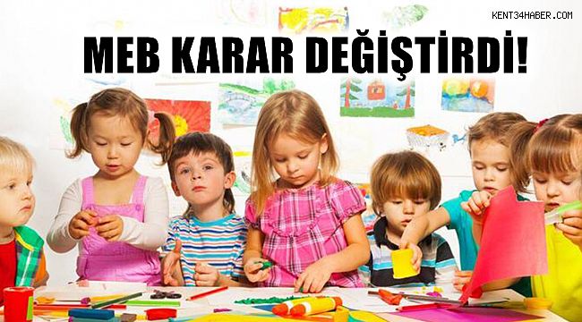 Anaokulu ve kreşler için yüz yüze eğitim kararı