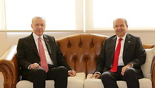 Cumhurbaşkanı Erdoğan KKTC’de