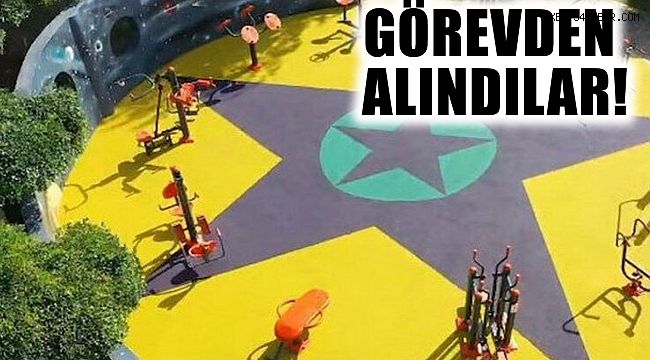 Parkta terör örgütü sembollerine soruşturma