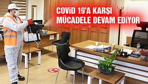 11 Milyon Metrekare Kapalı Alan Dezenfekte Edildi