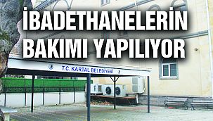 Kartal’daki İbadethanelerin Tente Sistemleri Yenileniyor