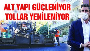 Kartal’ın Altyapısı Güçleniyor, Yolları Yenileniyor