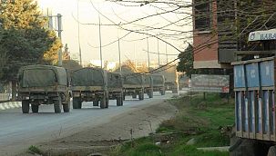 Suriye'ye araç ve komando sevkiyatı