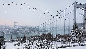 İstanbul’da kar yağışı başladı
