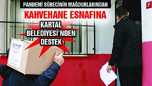Kahvehane Esnafına Erzak Desteği