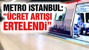 Metro İstanbul Duyurdu: