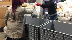 Sosyal Market'ten ihtiyaç sahiplerine 2.5 ton hamsi