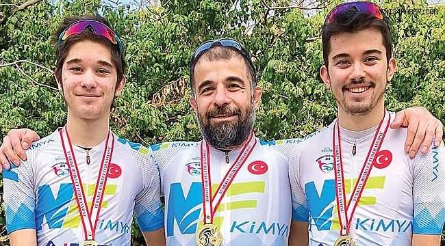 Sporcu baba ve oğullarının şampiyonluk hikayesi