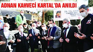 Adnan Kahveci Vefatının 28. Yılında Kartal'da Anıldı