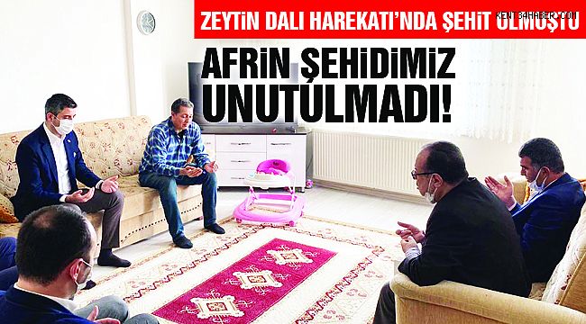 Afrin Şehidimiz Unutulmadı!