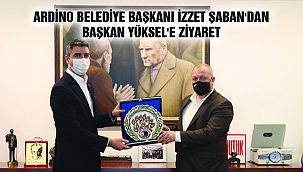 Ardino Belediye Başkanı İzzet Şaban'dan Başkan Yüksel'e Ziyaret