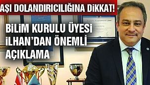 Bilim Kurulu Üyesinden ‘Aşı Dolandırıcılığı’ Uyarısı