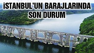İstanbul'un Barajlarının Doluluk Oranlarında Son Durum!