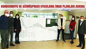 Kordonboyu ve Soğanlık Gümüşpınar Mahalleri İmar Planları Askıda