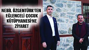 Nebil Özgentürk'ten Rıfat Ilgaz Eğlenceli Çocuk Kütüphanesi'ne Ziyaret