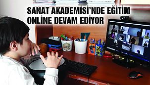 Sanat Akademisi Öğrencileri Eğitimlerine Online Olarak Devam Ediyor