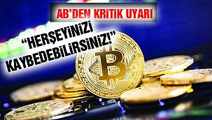 AB'den Kripto Para Uyarısı!