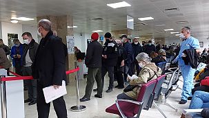 Burası hastane! Kuyruk 50 metre!