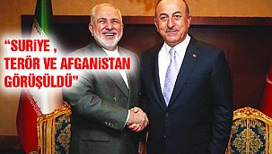 Çavuşoğlu, İranlı Mevkidaşı İle Bir Araya Geldi