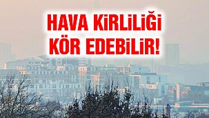 Hava kirliliği 300 milyon kişiyi kör edebilir