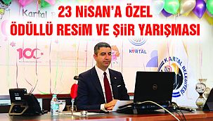 Kartal Belediyesi’nden 23 Nisan’a Özel Ödüllü Resim ve Şiir Yarışması