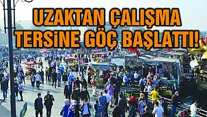 Uzaktan Çalışma Tersine Göç Başlattı!