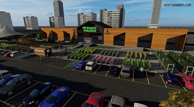 Ataşehir'e Bahçe Market