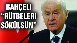 Bahçeli'den Sert Tepki: