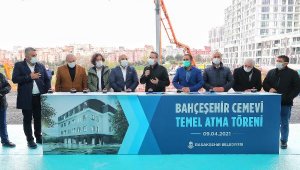 Bahçeşehir'de Canlar Cem Evi'nin Temeli Atıldı