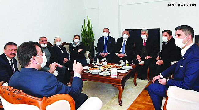 Başkan Gökhan Yüksel'den Ali Cengiz Erol'a Taziye Ziyareti