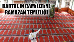 Kartal’ın Camilerinde Ramazan Temizliği